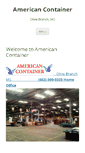 Mobile Screenshot of americancontainer1.com